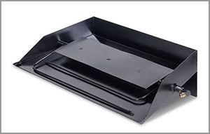 Black Propane Burner with Ember Booster